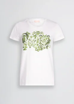 Liu Jo T-shirt avec imprimé à fleurs|Femme T-Shirts Et Tops