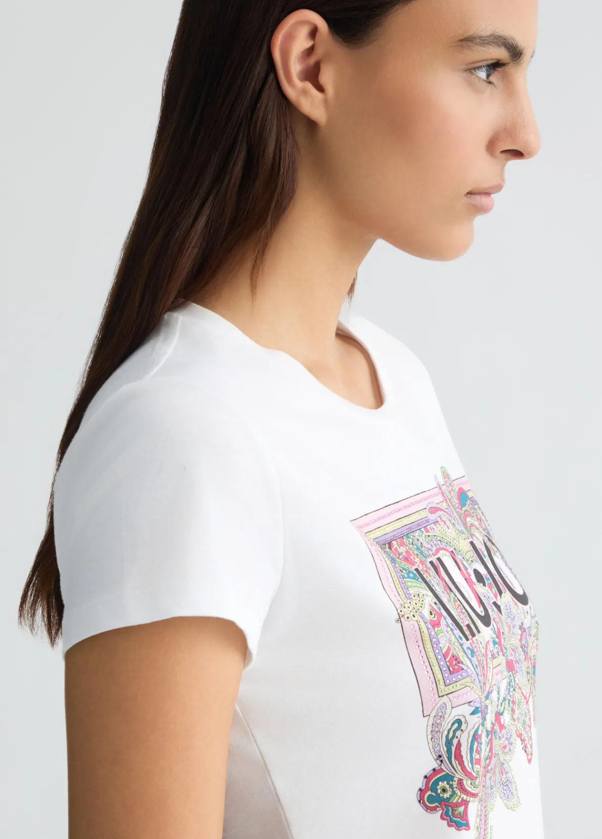Liu Jo T-shirt avec imprimé à fleurs|Femme T-Shirts Et Tops