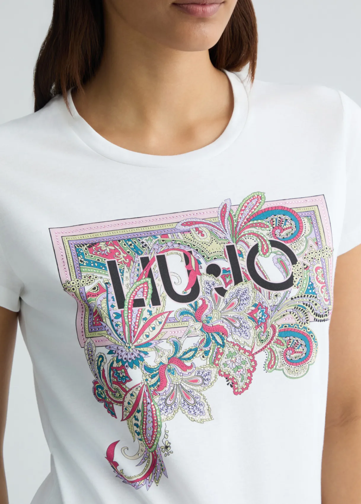 Liu Jo T-shirt avec imprimé à fleurs|Femme T-Shirts Et Tops