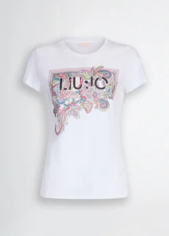Liu Jo T-shirt avec imprimé à fleurs|Femme T-Shirts Et Tops