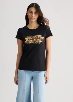 Liu Jo T-shirt avec imprimé animalier|Femme T-Shirts Et Tops