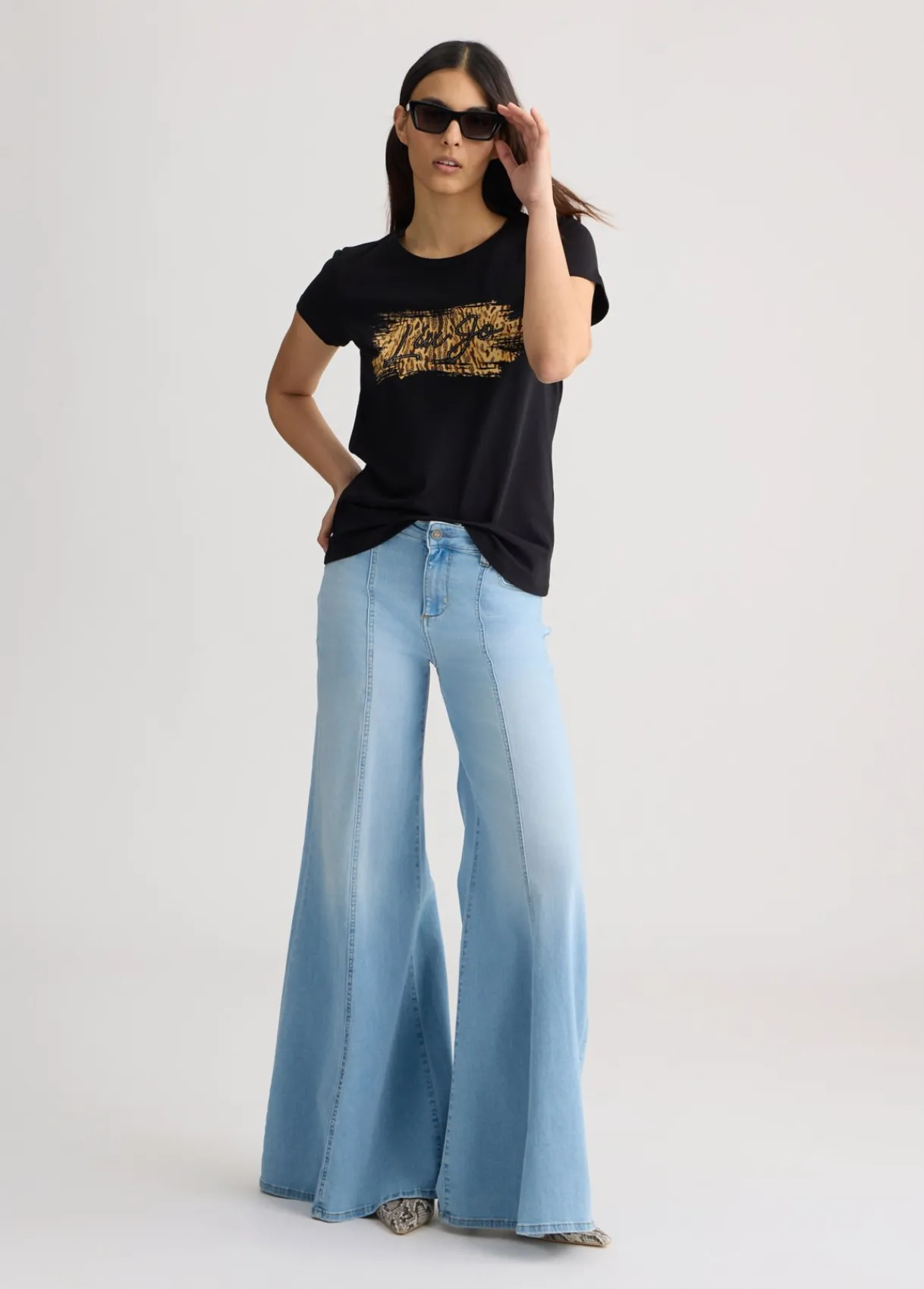 Liu Jo T-shirt avec imprimé animalier|Femme T-Shirts Et Tops