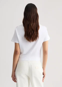Liu Jo T-shirt avec imprimé et nœud|Femme T-Shirts Et Tops