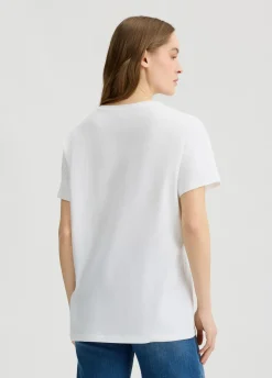 Liu Jo T-shirt avec imprimé et strass|Femme T-Shirts Et Tops