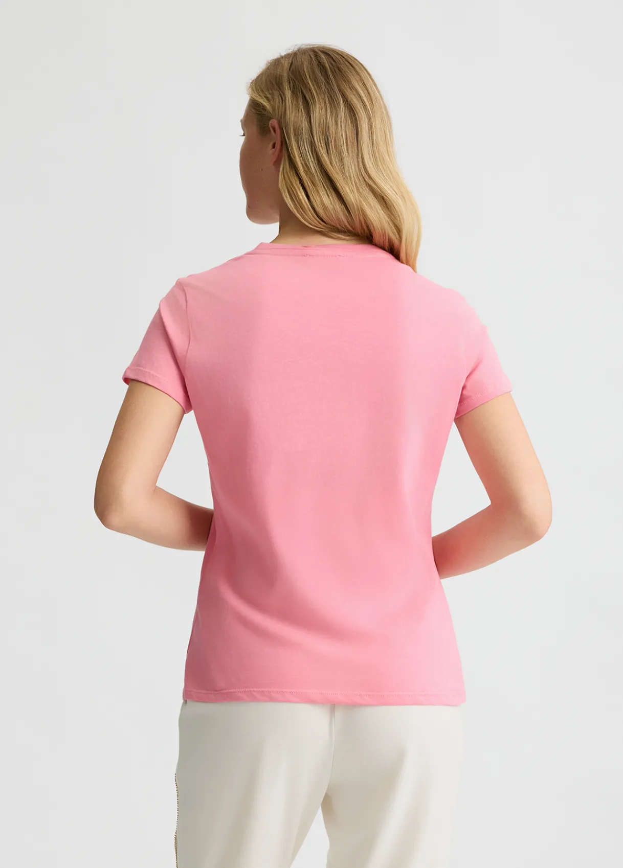 Liu Jo T-shirt avec imprimé et strass|Femme Vêtements De Sport|T-Shirts Et Tops