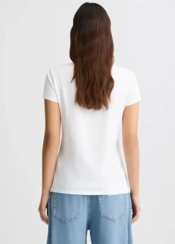 Liu Jo T-shirt avec imprimé et strass|Femme T-Shirts Et Tops