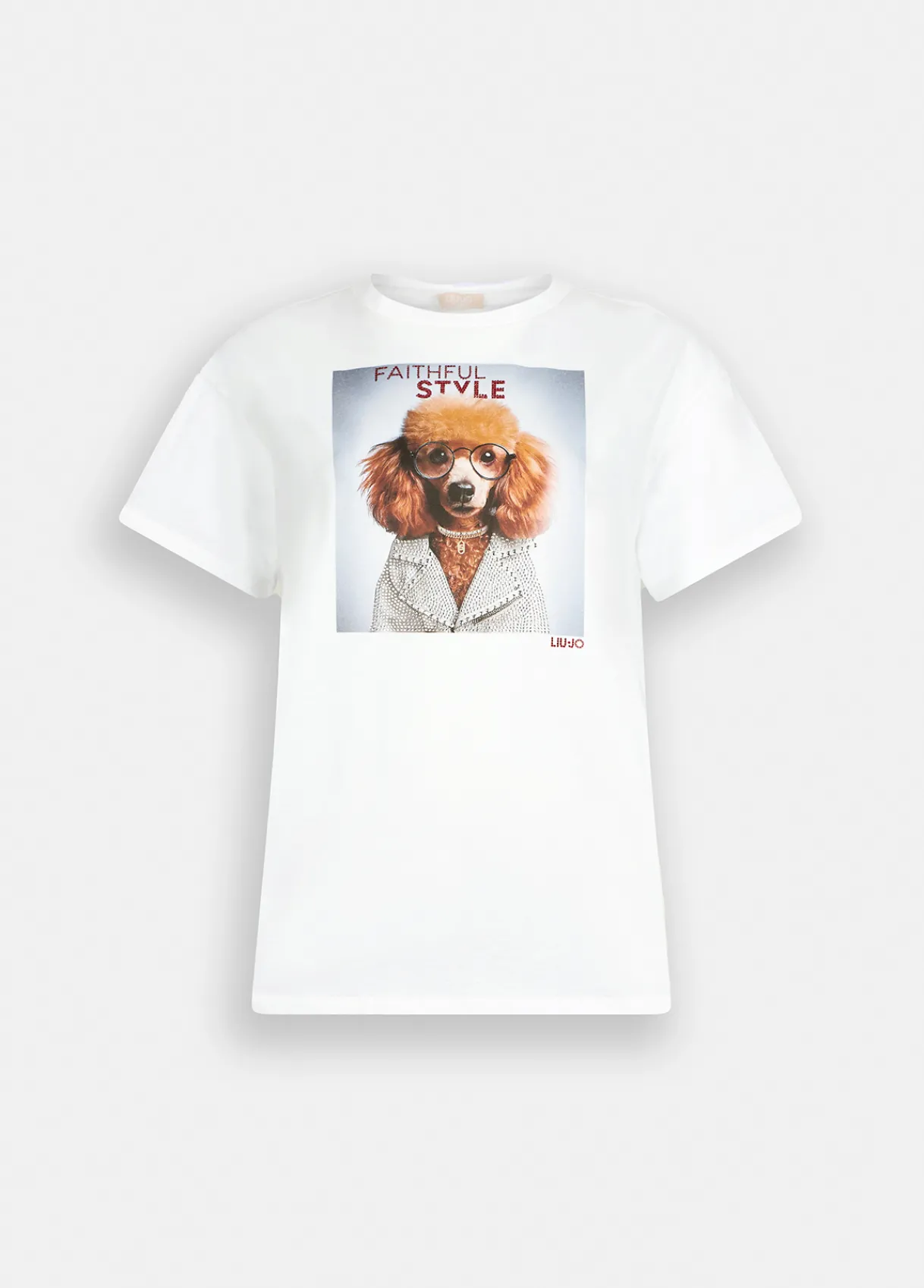 Liu Jo T-shirt avec imprimé et strass|Femme T-Shirts Et Tops