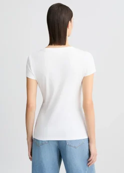 Liu Jo T-shirt avec imprimé et strass|Femme T-Shirts Et Tops