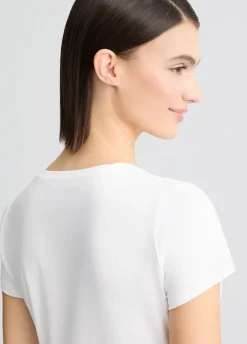Liu Jo T-shirt avec imprimé et strass|Femme T-Shirts Et Tops