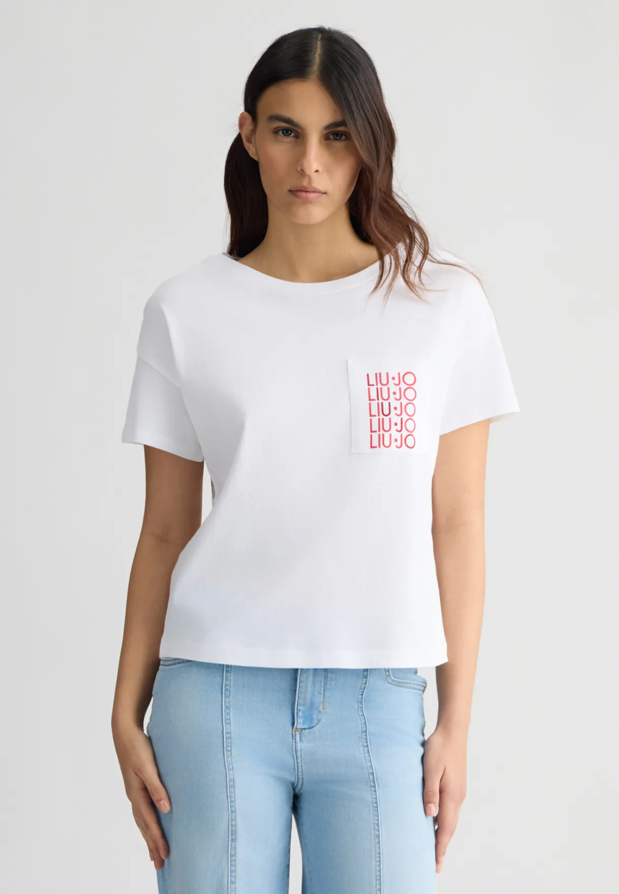 Liu Jo T-shirt avec logo|Femme Mode Plage|T-Shirts Et Tops