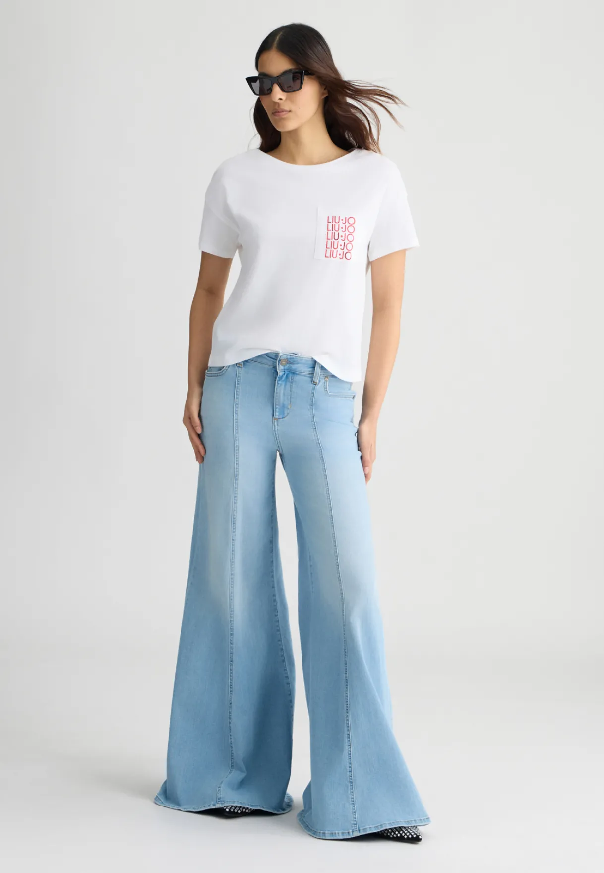Liu Jo T-shirt avec logo|Femme Mode Plage|T-Shirts Et Tops