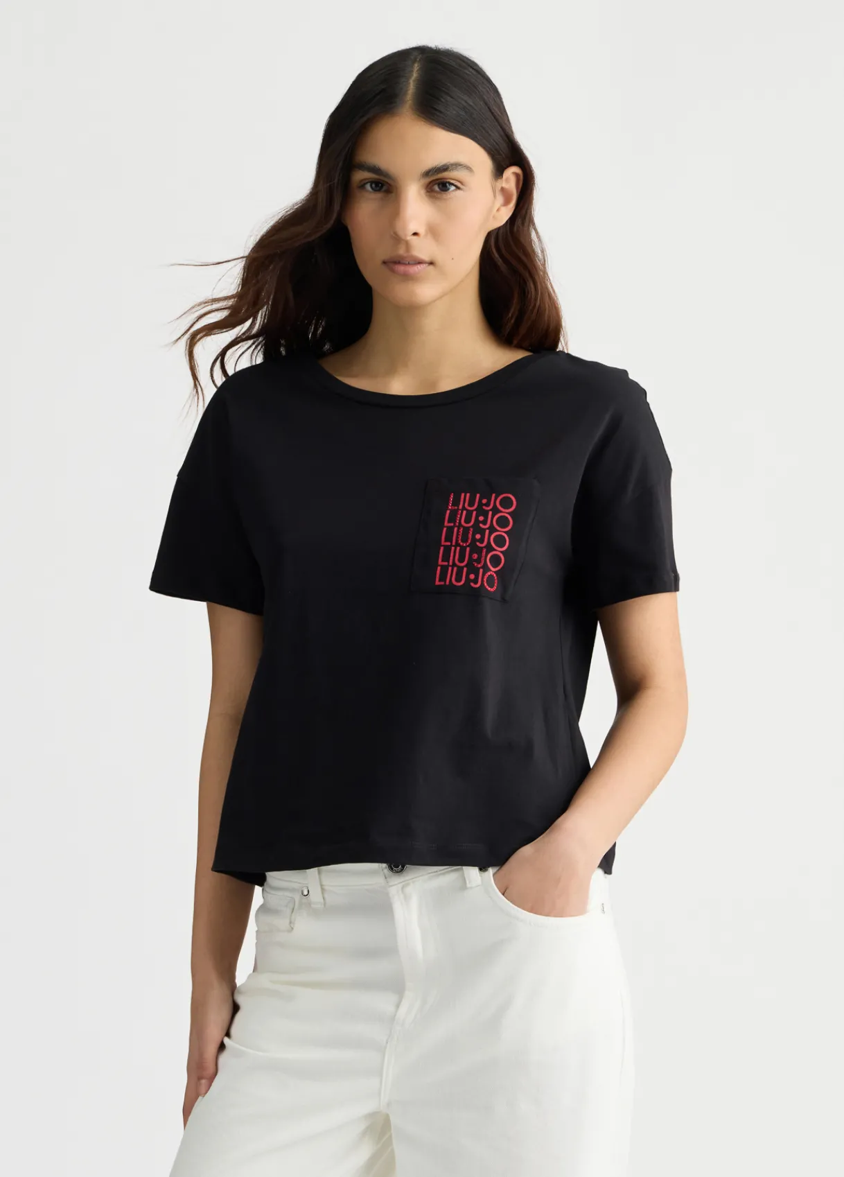 Liu Jo T-shirt avec logo|Femme Mode Plage|T-Shirts Et Tops