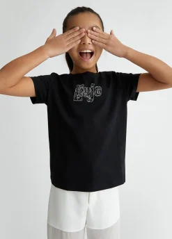 Liu Jo T-shirt avec logo et strass|Enfant T-Shirt