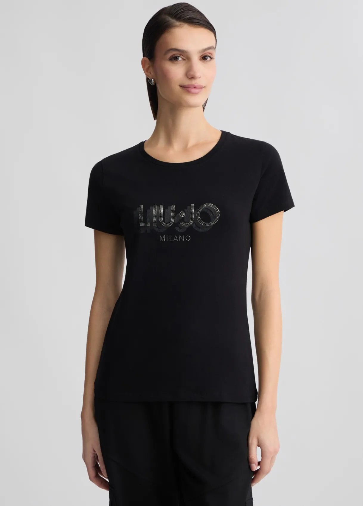 Liu Jo T-shirt avec logo et strass|Femme T-Shirts Et Tops