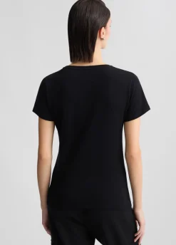 Liu Jo T-shirt avec logo et strass|Femme T-Shirts Et Tops
