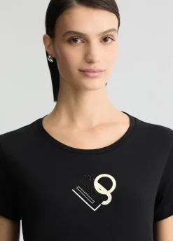 Liu Jo T-shirt avec logo et strass|Femme Vêtements De Sport|T-Shirts Et Tops