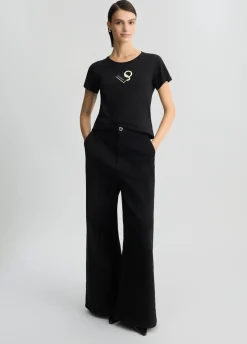 Liu Jo T-shirt avec logo et strass|Femme Vêtements De Sport|T-Shirts Et Tops