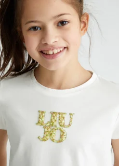 Liu Jo T-shirt avec logo et strass|Enfant T-Shirt