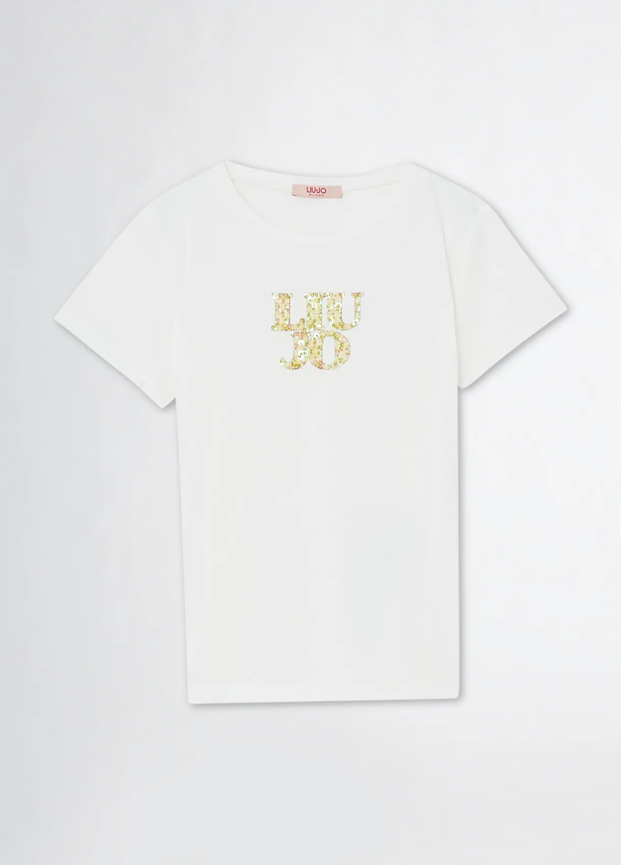Liu Jo T-shirt avec logo et strass|Enfant T-Shirt