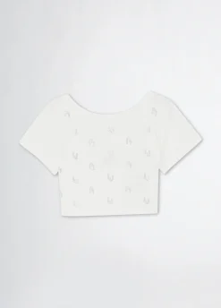 Liu Jo T-shirt avec logo et strass|Enfant T-Shirt