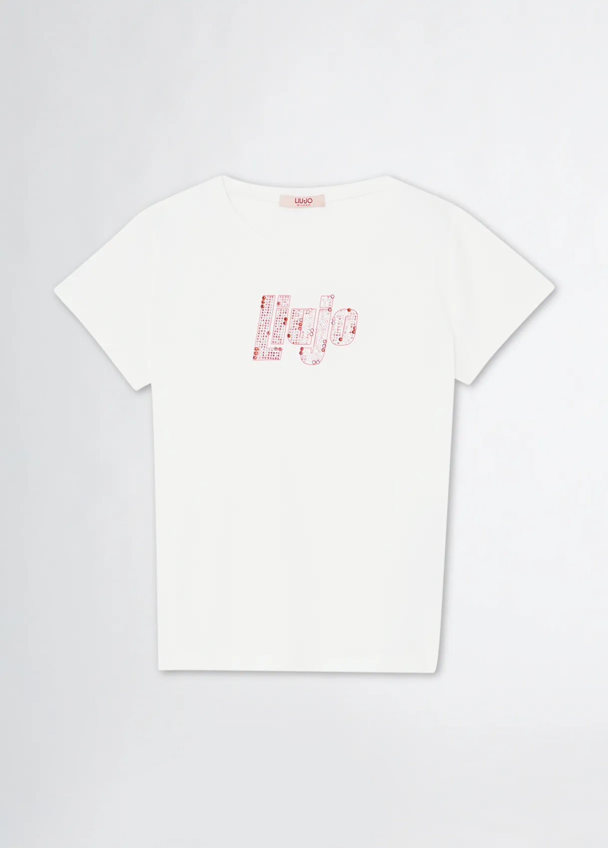 Liu Jo T-shirt avec logo et strass|Enfant T-Shirt
