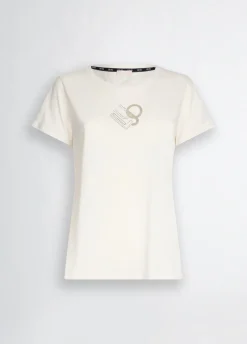 Liu Jo T-shirt avec logo et strass|Femme Vêtements De Sport|T-Shirts Et Tops
