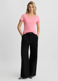 Liu Jo T-shirt avec logo et strass|Femme Vêtements De Sport|T-Shirts Et Tops