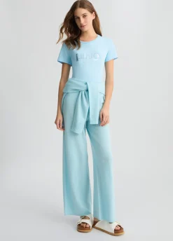 Liu Jo T-shirt avec logo et strass|Femme T-Shirts Et Tops