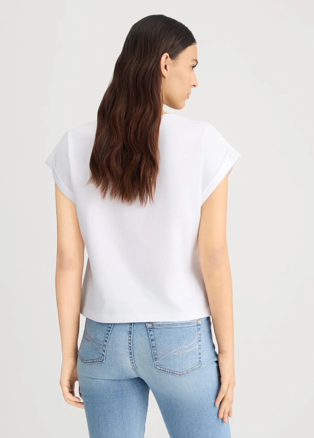 Liu Jo T-shirt avec logo et strass|Femme Mode Plage|T-Shirts Et Tops
