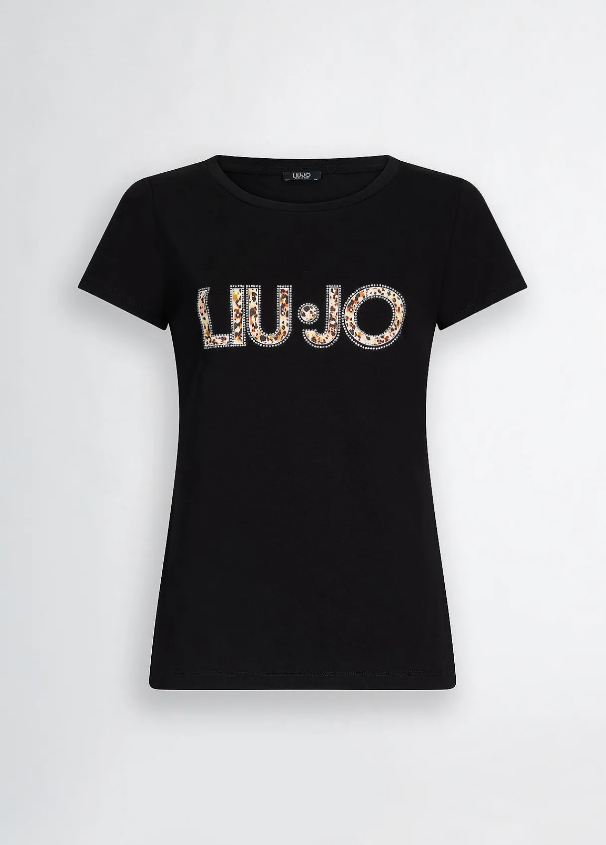 Liu Jo T-shirt avec logo et strass|Femme Mode Plage|T-Shirts Et Tops