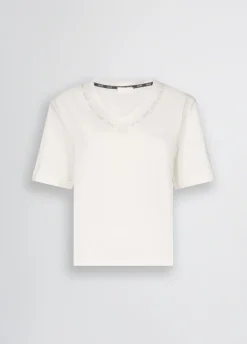 Liu Jo T-shirt avec logo et strass|Femme Vêtements De Sport|T-Shirts Et Tops