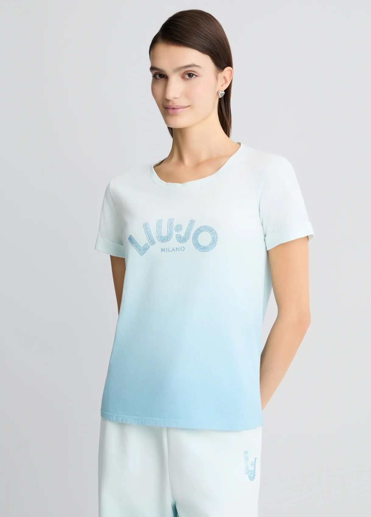 Liu Jo T-shirt avec logo et strass|Femme Vêtements De Sport