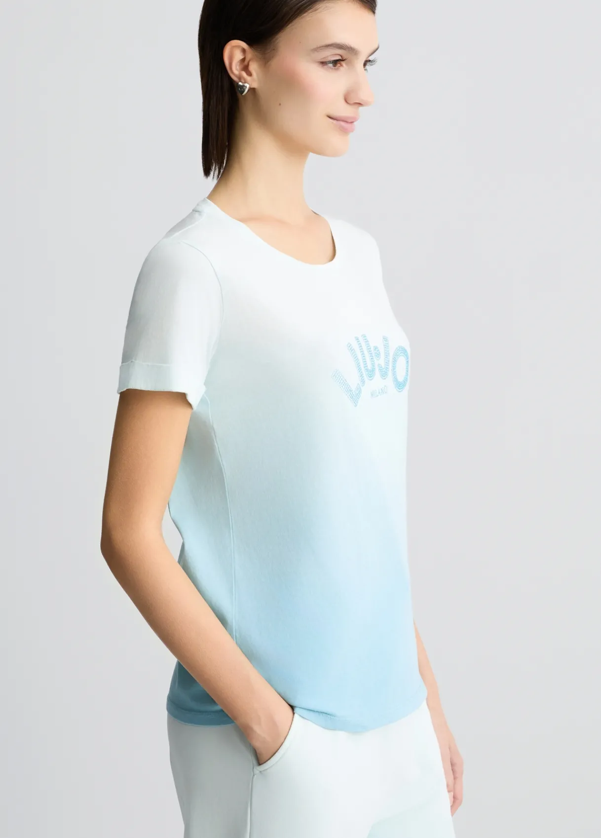 Liu Jo T-shirt avec logo et strass|Femme Vêtements De Sport