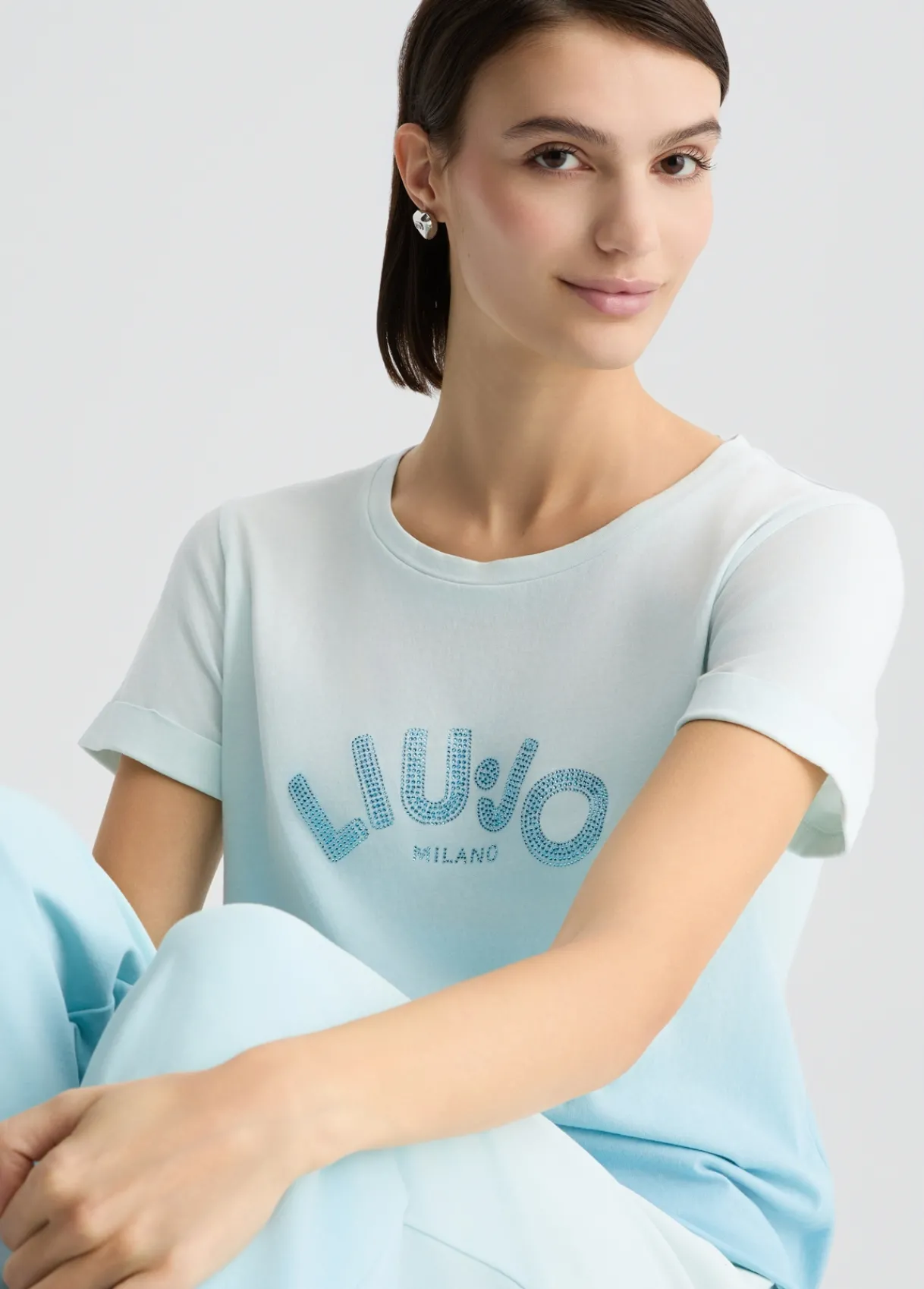 Liu Jo T-shirt avec logo et strass|Femme Vêtements De Sport