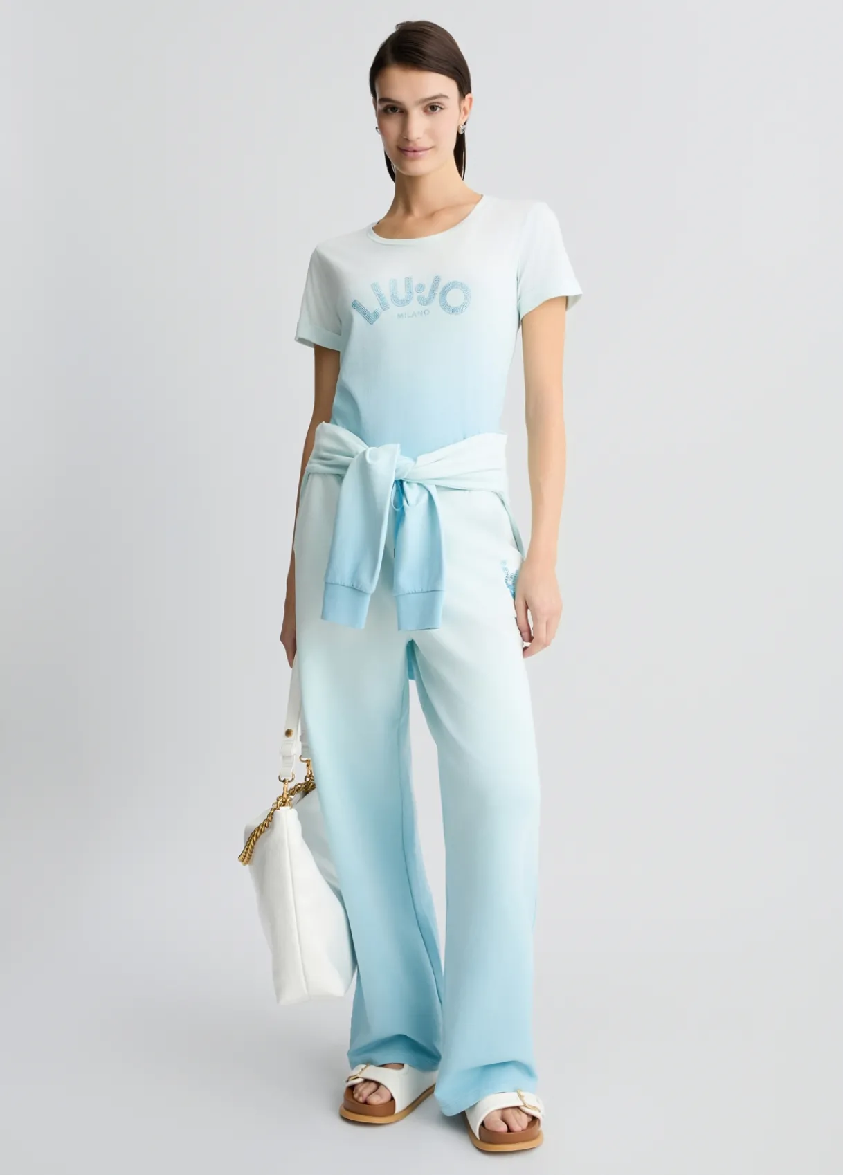 Liu Jo T-shirt avec logo et strass|Femme Vêtements De Sport