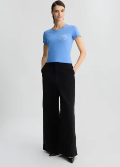 Liu Jo T-shirt avec logo et strass|Femme T-Shirts Et Tops