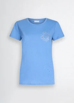 Liu Jo T-shirt avec logo et strass|Femme T-Shirts Et Tops