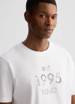 Liu Jo T-shirt avec logo imprimé|Homme Polos Et T-Shirts