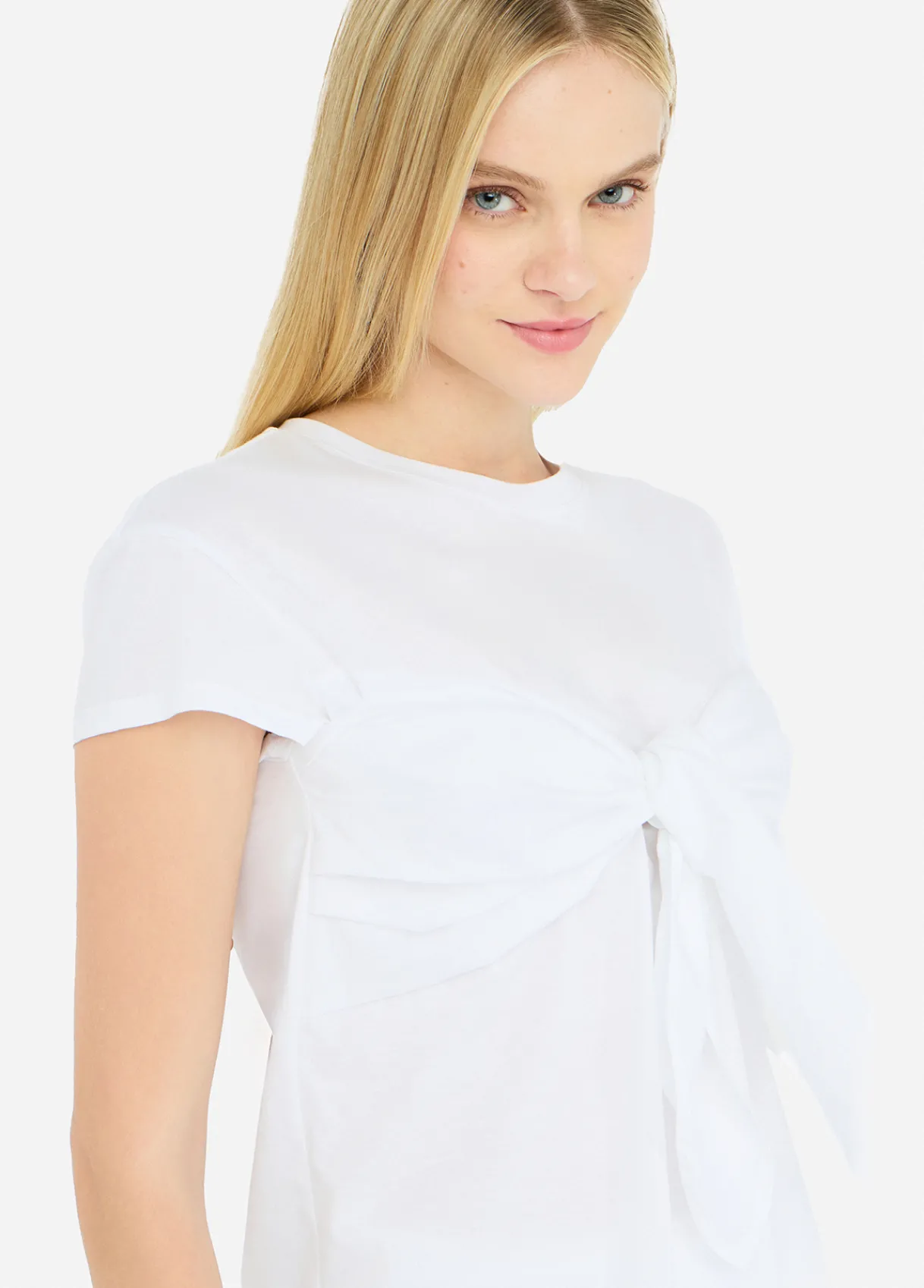 Liu Jo T-shirt avec nœud|Femme T-Shirts Et Tops