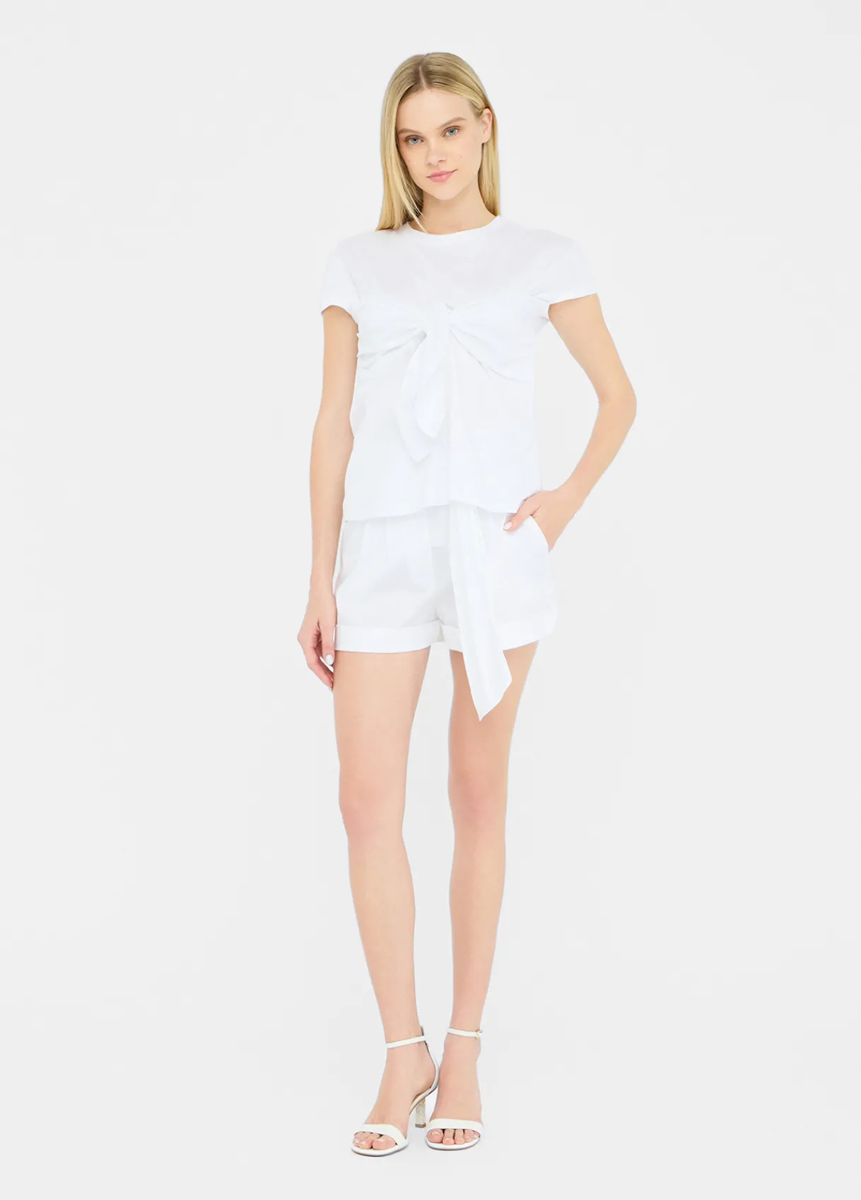 Liu Jo T-shirt avec nœud|Femme T-Shirts Et Tops