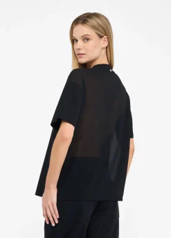 Liu Jo T-shirt avec perles et strass|Femme T-Shirts Et Tops