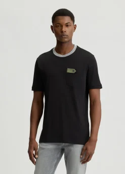 Liu Jo T-shirt avec poche|Homme Polos Et T-Shirts
