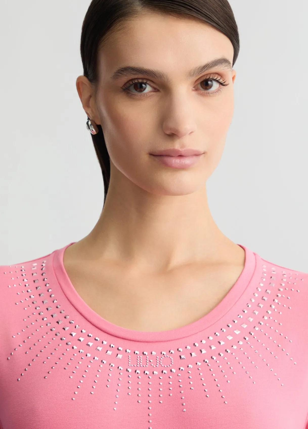Liu Jo T-shirt avec strass|Femme Vêtements De Sport|T-Shirts Et Tops