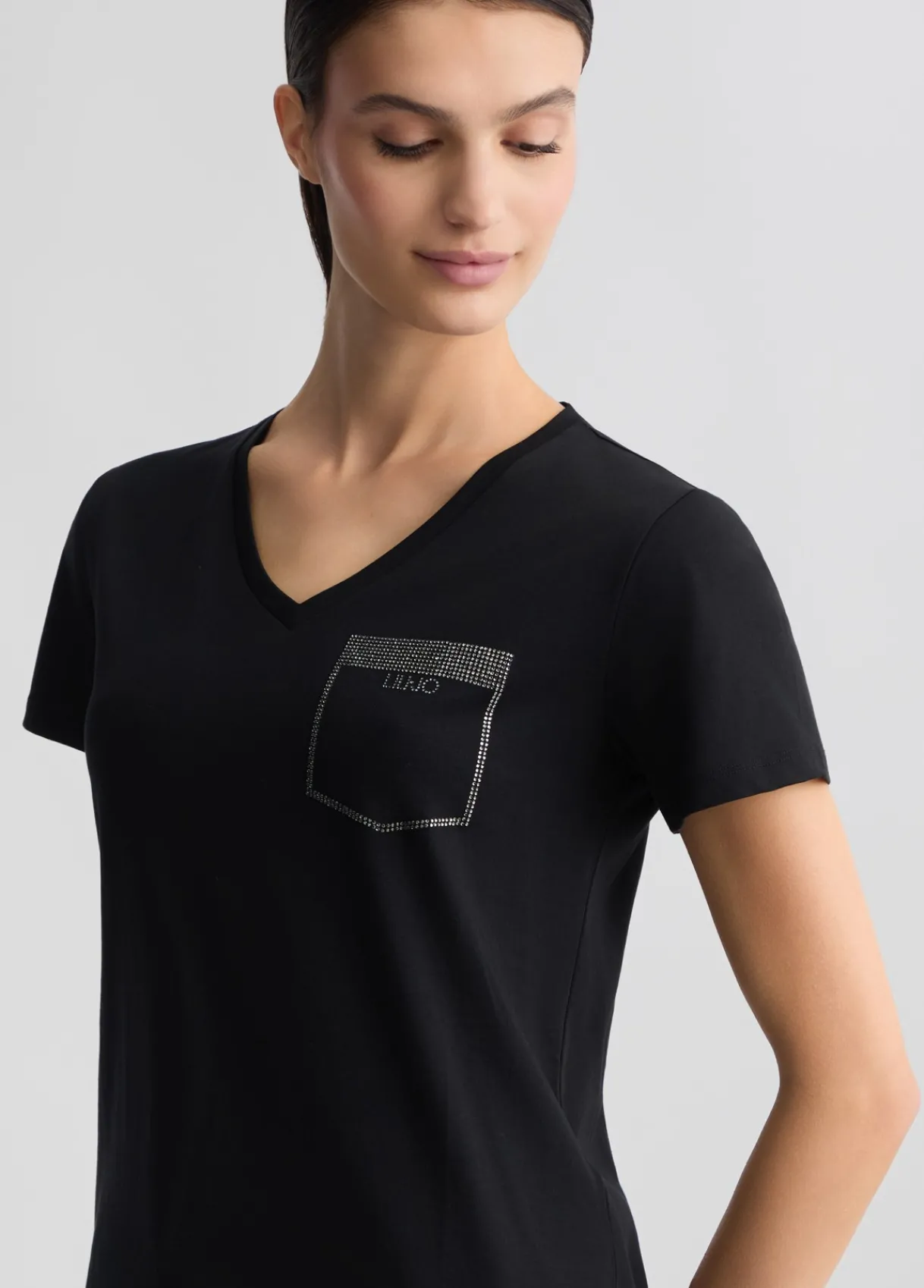 Liu Jo T-shirt avec strass|Femme Vêtements De Sport|T-Shirts Et Tops