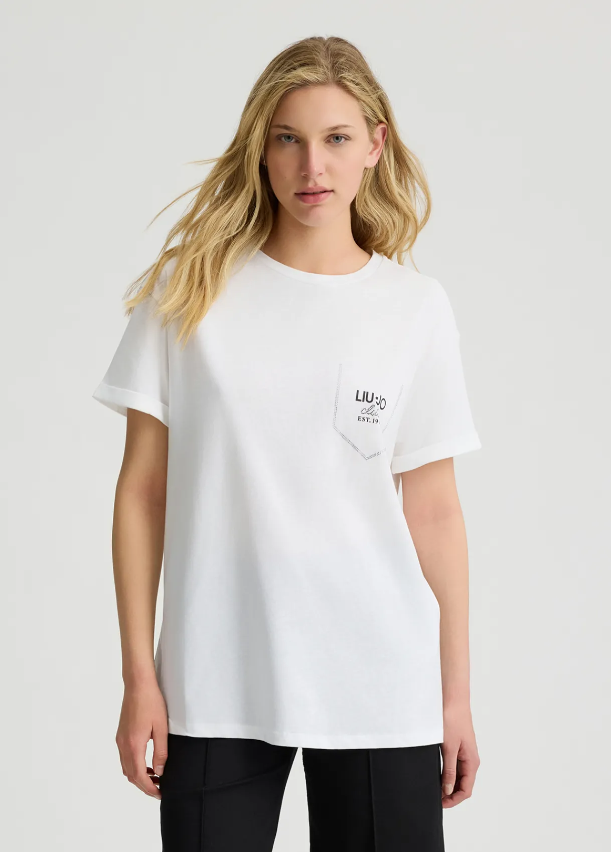 Liu Jo T-shirt avec strass|Femme T-Shirts Et Tops