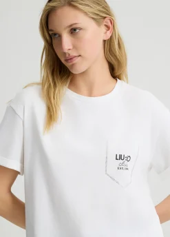 Liu Jo T-shirt avec strass|Femme T-Shirts Et Tops