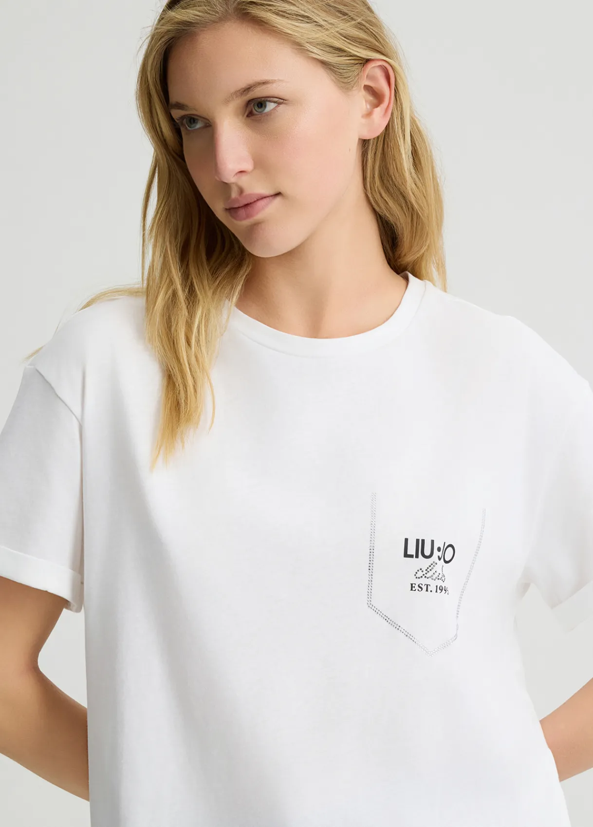 Liu Jo T-shirt avec strass|Femme T-Shirts Et Tops