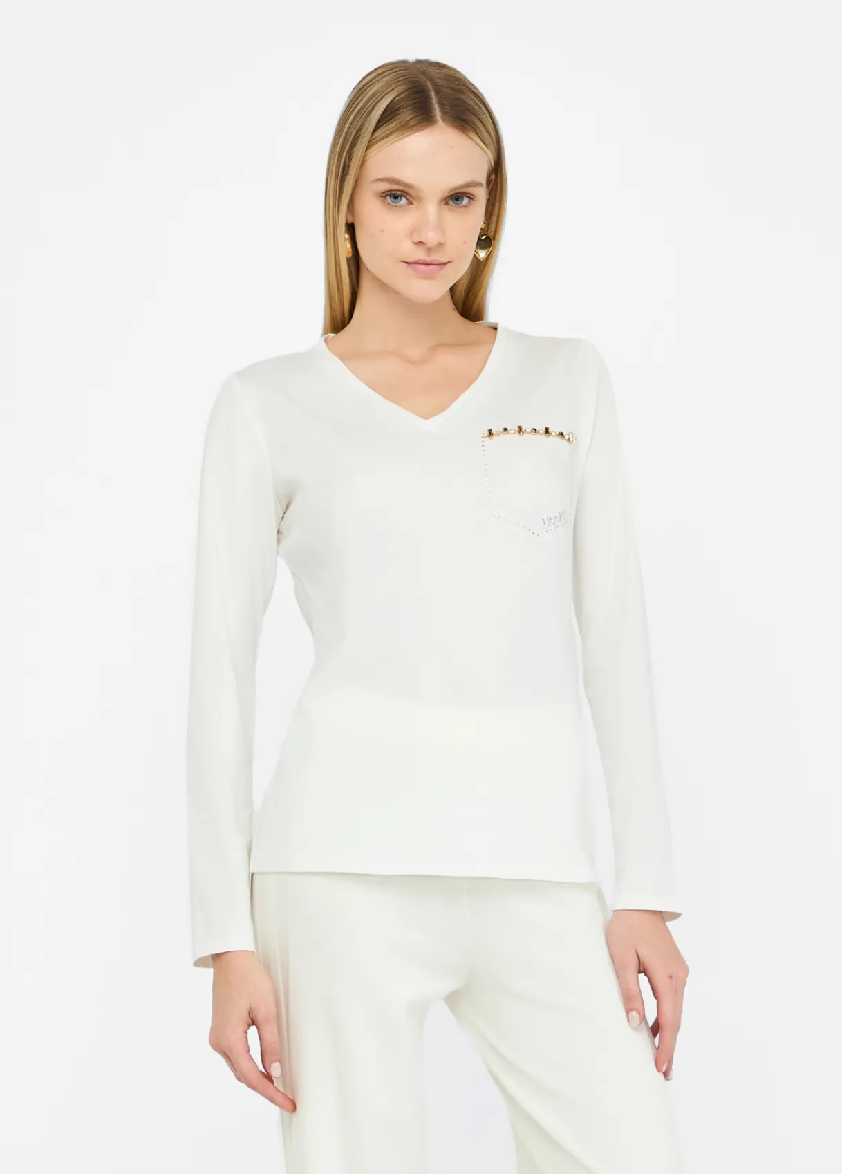 Liu Jo T-shirt avec strass|Femme T-Shirts Et Tops