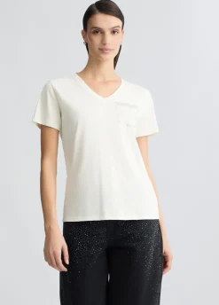 Liu Jo T-shirt avec strass|Femme Vêtements De Sport|T-Shirts Et Tops