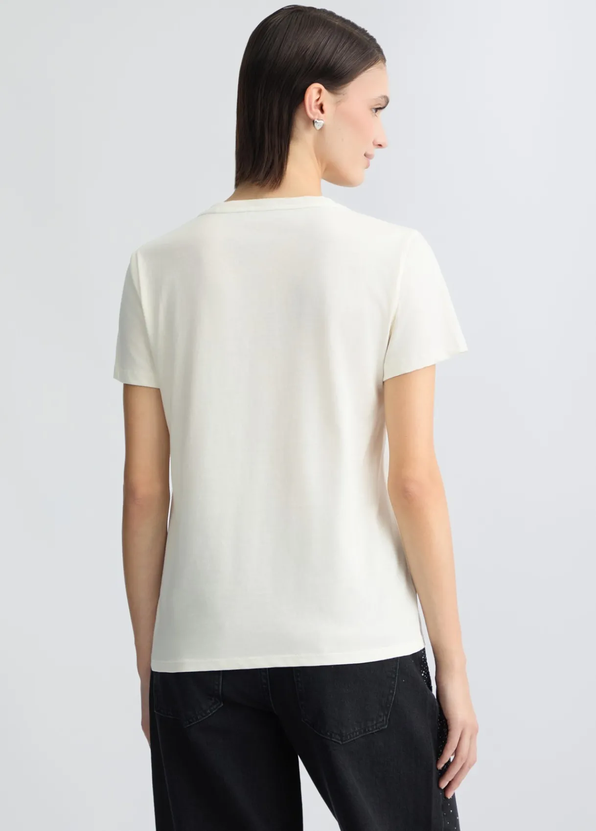 Liu Jo T-shirt avec strass|Femme Vêtements De Sport|T-Shirts Et Tops